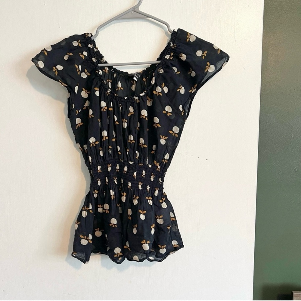 Marimekko Floral Smocked Women's Top